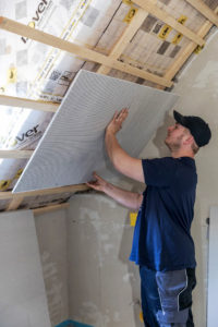 Innenausbau in Eigenregie mit Leichtbauplatten aus BlähglasLeicht gebaut: Selfmade-Zuhause mit Wohlfühlfaktor